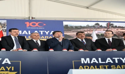 Malatya Adalet Sarayının Temeli Atıldı
