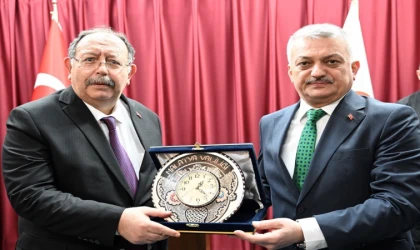 YSK,Başkanı Yener’den Vali Yazıcı’ya Ziyaret