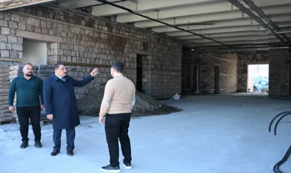 Gürkan,Arslantepe Höyüğü Karşılama İnşaatında Merkezinde Sona Geldik