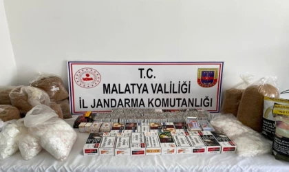Malatya’da Kaçakçılara Operasyon