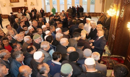 Malatya’da Resmi Bayramlaşma Törenine Yoğun Katılım