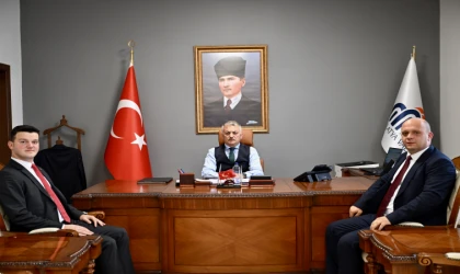 Yeni Atanan Kaymakamlardan Vali Yazıcı’ya Ziyaret