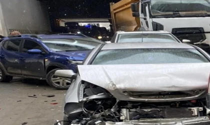 Malatya’da Zincileme Trafik Kazası 6 Yaralı
