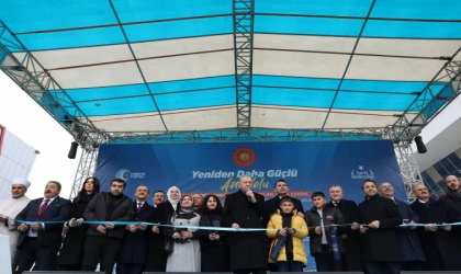 Cumhurbaşkanı Erdoğan, Yeşilyurt Belediyesi Hizmet Binasını Açtı
