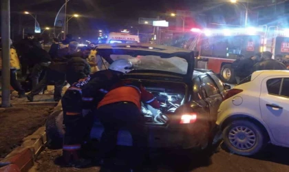 Malatya’da Trafik Kazası 5 Yaralı