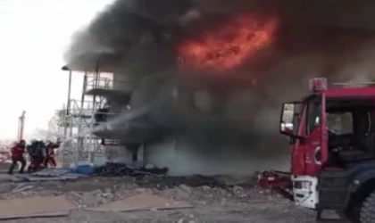 Malatya’da Yürekleri Ağıza Getiren Yangın