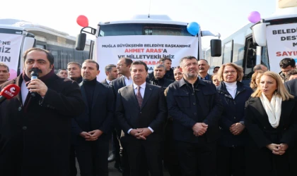 Muğla’dan Malatya’ya Anlamlı Destek