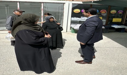 Başkan Taşkın, Dinlemeye Değil Çözmeye Geldik