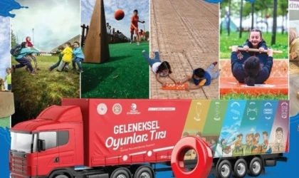 Geleneksel Oyunlar Tırı Malatya’da Çocuklar İle Buluşuyor