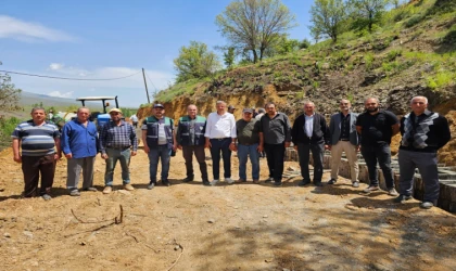 Malatya Büyükşehir’den Pütürge’ye Sulama Kanalı Yapımı