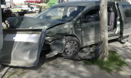 Malatya’da Trafik Kazası 2 Yaralı