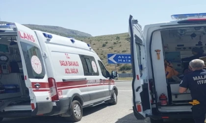Malatya’da 2 Otomobil Çarpıştı 4 Yaralı