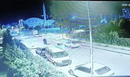 Malatya’da Motosiklet Otomobilin Altına Girdi