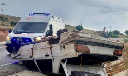 Malatya’da Trafik Kazası 1 Yaralı