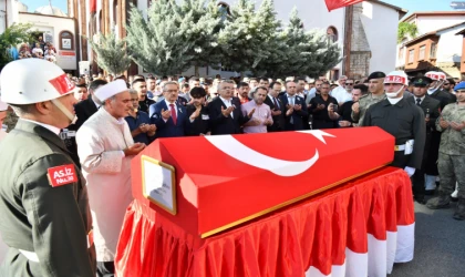 Malatya Şehidini Dualar İle Son Yolculuğuna Uğurladı