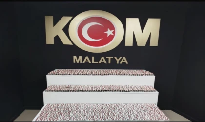 Malatya’da 8 Bin Uyuşturucu Hap Ele Geçirildi