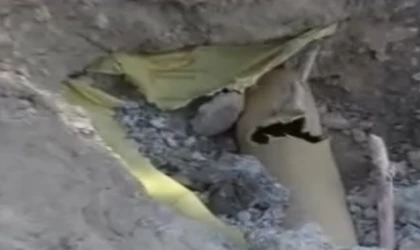 Malatya’da Doğalgaz Borusu Patladı