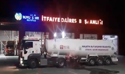 Malatya’dan Kahramanmaraş’a Orman Yangını Takviye Desteği