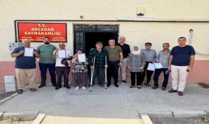 Başkan Ulutaş Akçadağ’da 28 Yıllık Tapu Sorununu Çözdü