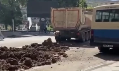 Malatya Kernek Meydanı’nda Yola Harfiyat Döküldü