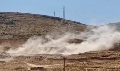 Malatya’da Dinamitle Patlatma Endişe Yaratıyor