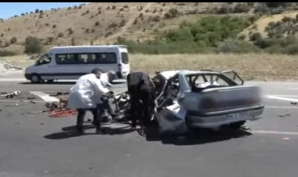 Malatya’da Feci Trafik Kazası 2 Ölü 1 Yaralı