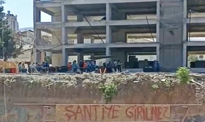 Malatya’da Inşaat’tan Düşen İşçi Yaralandı
