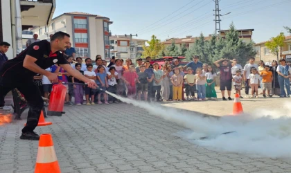 Malatya’da Öğrencilere Yangın Eğitimi