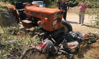 Malatya’da Traktör İle Motosiklet Çarpıştı 1 Ölü