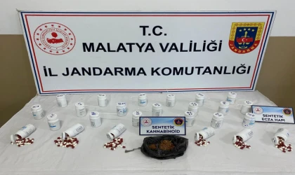 Malatya’da Zehir Tacirlerine Operasyon 2 Gözaltı