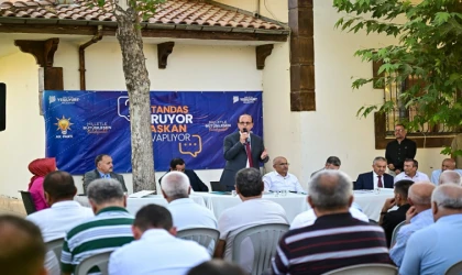 Yeşilyurt’ta Vatandaş Soruyor, Başkan Cevaplıyor