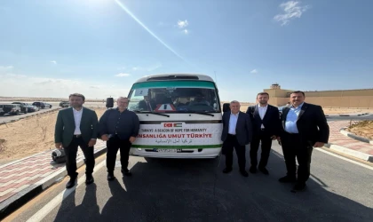 Ak Parti Heyetinden Refah Sınır Kapısı’ndan Filistin Mesajı