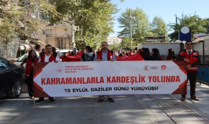 Malatya’da 19 Eylül Gaziler Günü Töreni