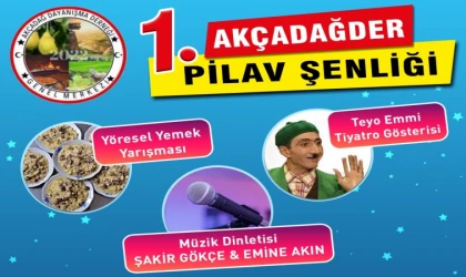 Malatya’da bir İlk, Pilav Şenliği Düzenlenecek