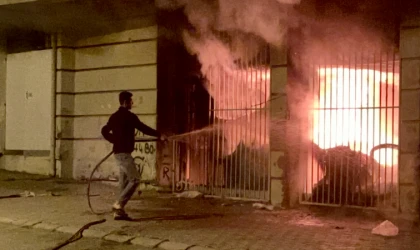 Malatya’da Çıkan Yangın’da, Dikim Atölyesi Küle Döndü