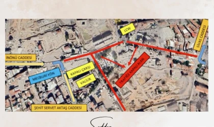 Malatya’da Kışla Caddesi Trafiğe Kapatıldı!