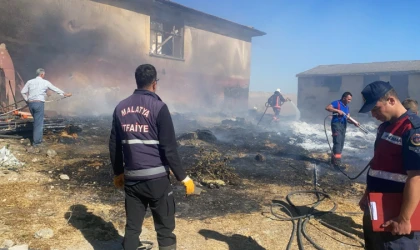 Malatya’da Maddi Hasarlı Yangınlar Güçlükle Söndürüldü