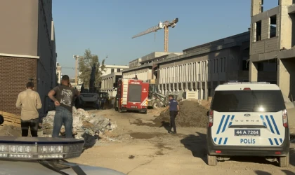 Malatya’da TOKİ Şantiyesinde Toprak Kayması Ağır 1 Yaralı