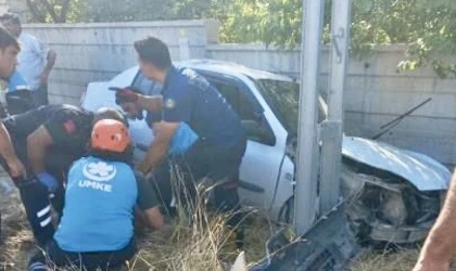Malatya’da Trafik Kazası Anne İle 3 Çocuğu Yaralı