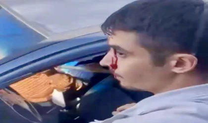 MOTAŞ’ın Kabadayı Şoförü Tartıştığı Genç Sürücüyü Darp Etti