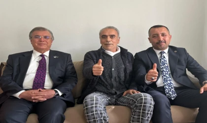 Aydal’dan Mehmet Zafer’e Taziye Ve Geçmiş Olsun Ziyareti
