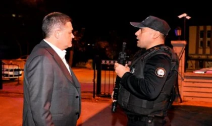 Emniyet Müdürü Ay’dan Uygulama Merkezlerine Denetleme