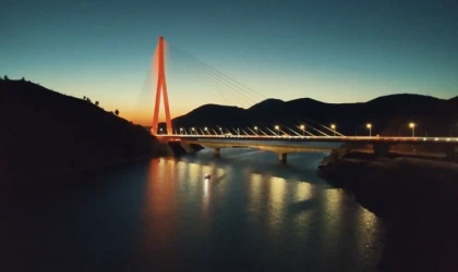 Kömürhan Köprüsü’nde Jandarma Güvenlik Nöbetinde