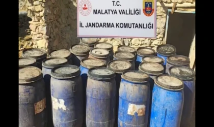 Malatya’da 6 Bin Litre Kaçak İçki Ele Geçirildi