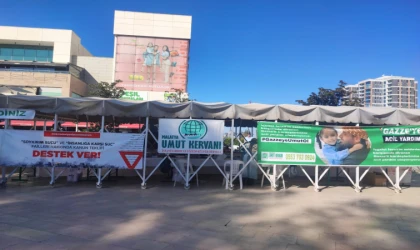 Malatya’da Gazze İçin 5 Günlük Yardım Kermesi