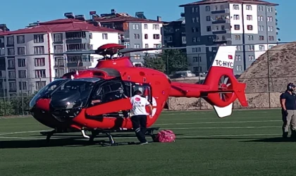 Malatya’da Helikopterle Acil Müdahale 3 Can Kurtardı