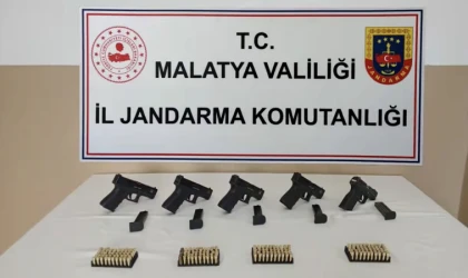 Malatya’da Silah Kaçakçılarına Operasyon 1 Tutuklama