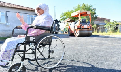 Yeşilyurt’ta 90 Yaşındaki Gülistan Teyze’nin Yol Talebi Yerine Getirildi