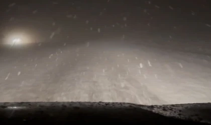 Malatya-Sivas Yolu Kar Yağışından Dolayı Kapatıldı