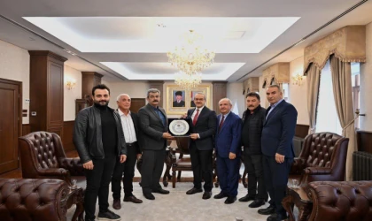 Malatya’da Drejanlılar Derneği’nden Vali Yavuz’a Teşekkür Ziyareti